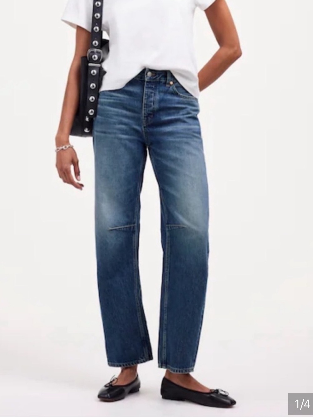 Madewell Darted Barrel Jeans